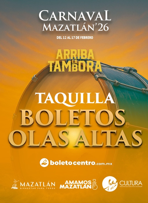 OLAS ALTAS 13/FEB - CARNAVAL MAZATLÁN 2026